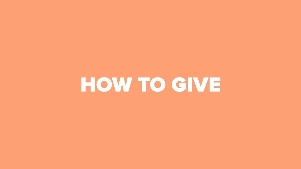 Instructions on giving