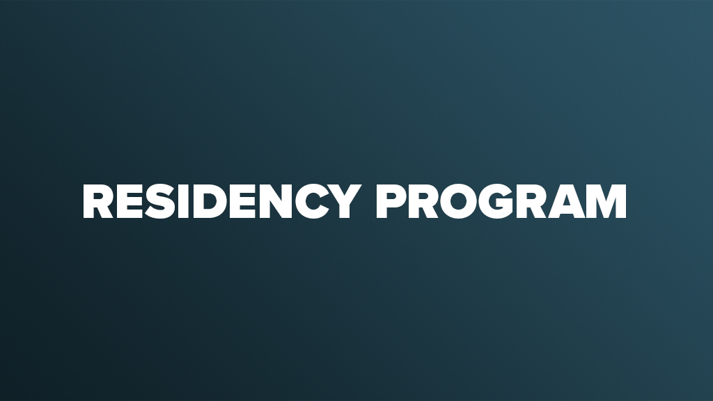 20210614-residency program_hero Residency Program