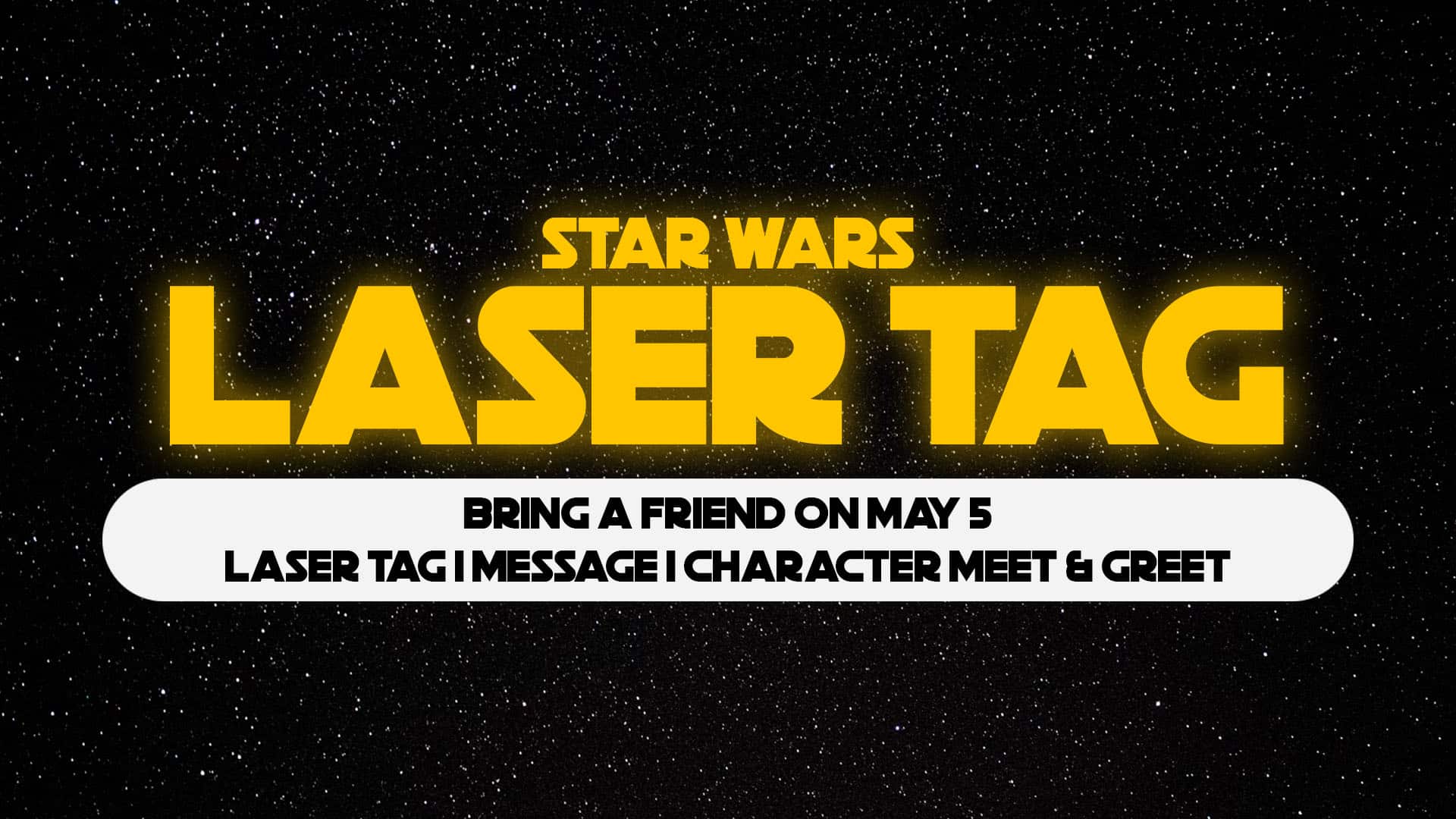 Star Wars Laser Tag title image