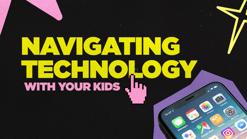 Navigating Tech with your kids event title image
